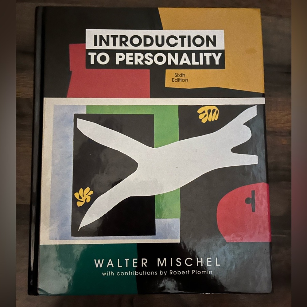 Introduction to Personality Textbook ISBN: 0-15-505169-3